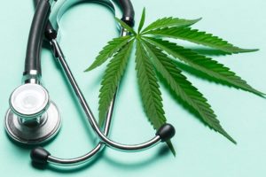 stethsocope examining the difference between medical cannabis and recreational cannabis